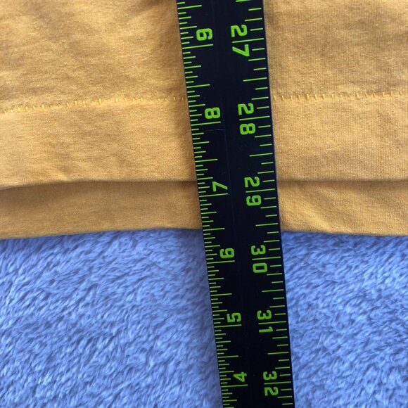 Fruit Of The Loom Mens Jones High Alumni T-Shirt XXXL Yellow Short Sleeve Casual - Picture 4 of 12